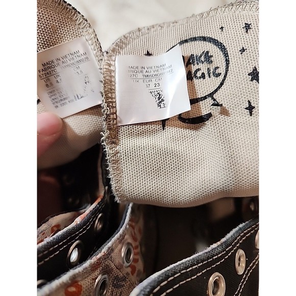 Converse  Shoe Womens‎ Size 6.5 Chuck Taylor All Stars Sneakers Mystic World - Picture 9 of 11